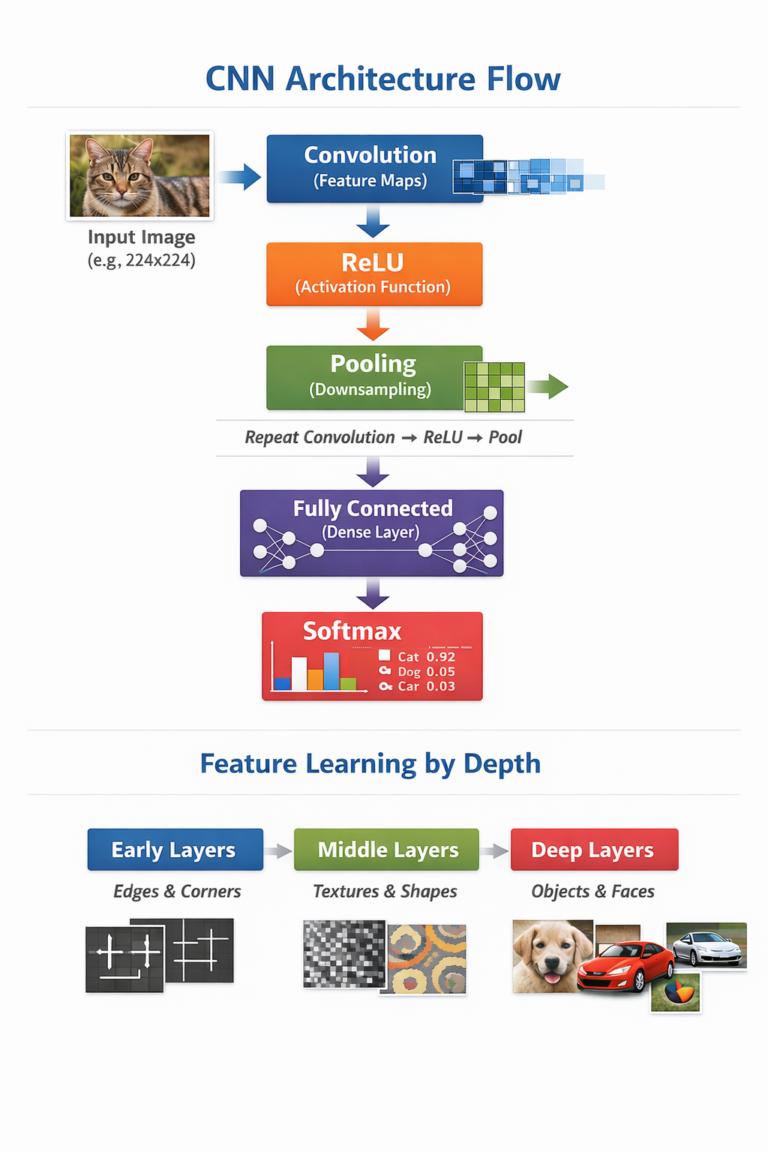 Convolutional Neural Networks — Architecture, Math & Implementation ...